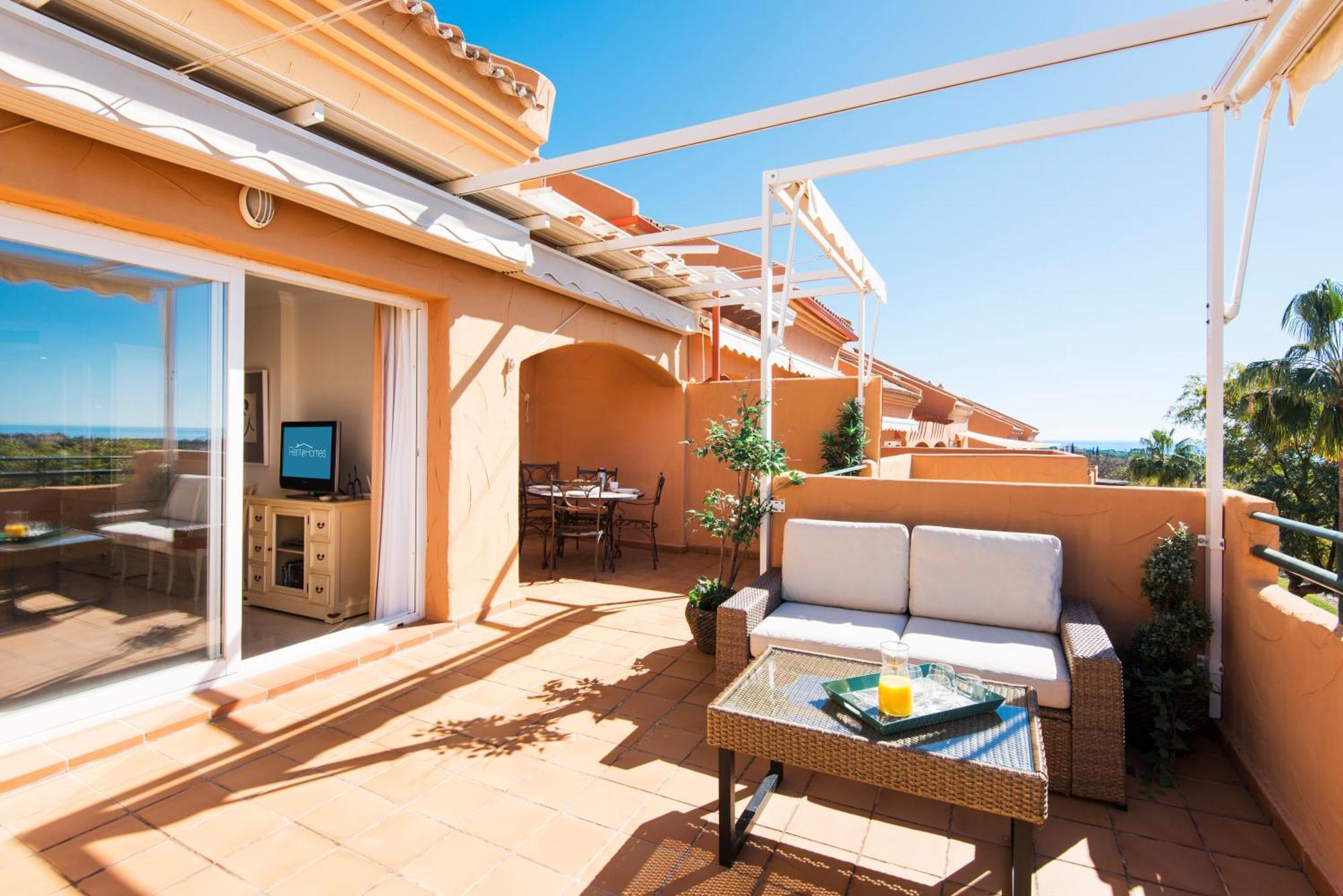 Rentandhomes Penthouse Elviria Golf Marbella Exterior foto